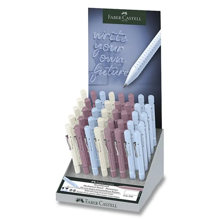 Hauptproduktbild Mechanická tužka Faber-Castell Grip 2010 stojánek, 40 kusů