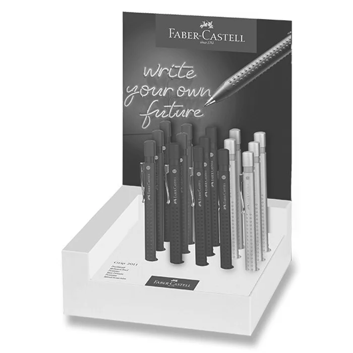 Hauptproduktbild Mechanická tužka Faber-Castell Grip 2011 stojánek, 15 ks