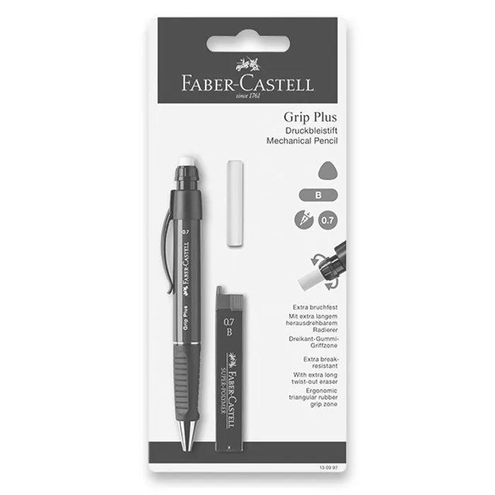 Hauptproduktbild Mechanická tužka Faber-Castell Grip Plus mix barev