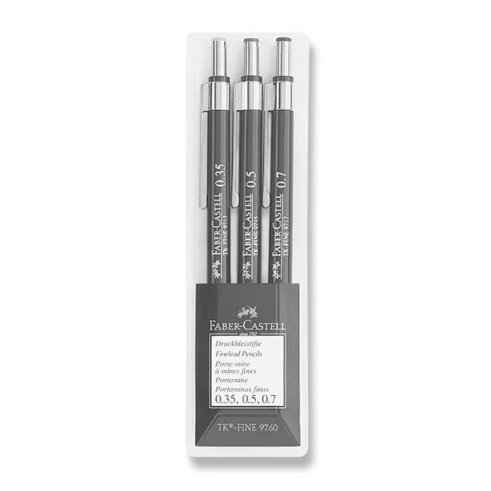 Hauptproduktbild Mechanická tužka Faber-Castell TK Fine sada 3 ks