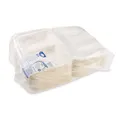 Lunch-Box Zuckerrohr-Bagasse 2-geteilt 250 x 162 x 63 mm [50 St.]