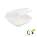Menü-Box Zuckerrohr-Bagasse ungeteilt 222 x 200 x 67 mm [50 St.]