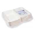 Weiteres Produktbild Lunch-Box Zuckerrohr-Bagasse ungeteilt 250 x 162 x 63 mm [50 St.]