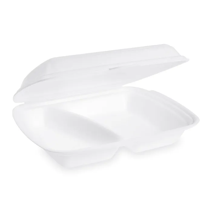 Hauptproduktbild Menu box (XPS) 2dílný bílý 241 x 207 x 69 mm [125 ks]