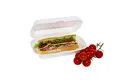 Lunch-Box (XPS) weiß 185 x 133 x 75 mm [125 St.]