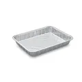 Menü-Schale (ALU) ungeteilt 227 x 177 x 30 mm 930ml [100 St.]