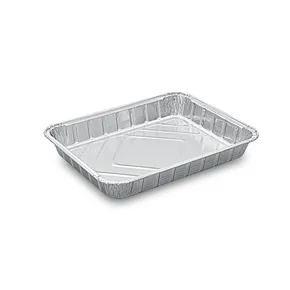 Menü-Schale (ALU) ungeteilt 227 x 177 x 30 mm 930ml [100 St.]