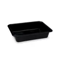 Menüschale (PP) Reware Lunch wiederverwendbar ungeteilt schwarz 227 x 178 x 49 mm [20 St.]