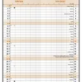 Weiteres Produktbild Monatskalender - Božka - Farbe - Altrosa