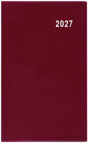 Monatskalender - Diana - PVC - Bordeaux