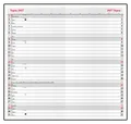 Monatskalender - Františka - PVC - schwarz