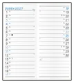 Monatskalender - Klára - laminiert - Vögel