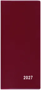Monatskalender - Xenie - PVC - Bordeaux