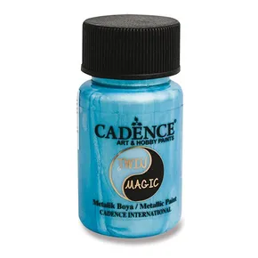 Metallische Farbe von Cadence Twin Magic Zel./Modrá