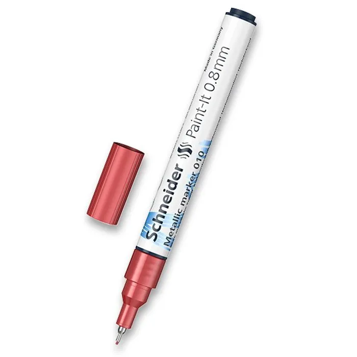 Hauptproduktbild Metalický popisovač Schneider Paint-It 010 červený