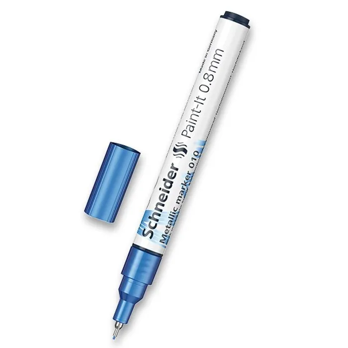 Hauptproduktbild Metalický popisovač Schneider Paint-It 010 modrý