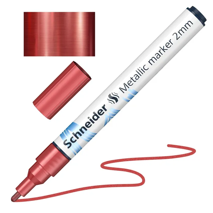 Hauptproduktbild Metalický popisovač Schneider Paint-It 011 červený