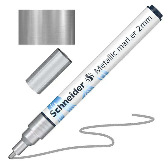Hauptproduktbild Metalický popisovač Schneider Paint-It 011 stříbrný