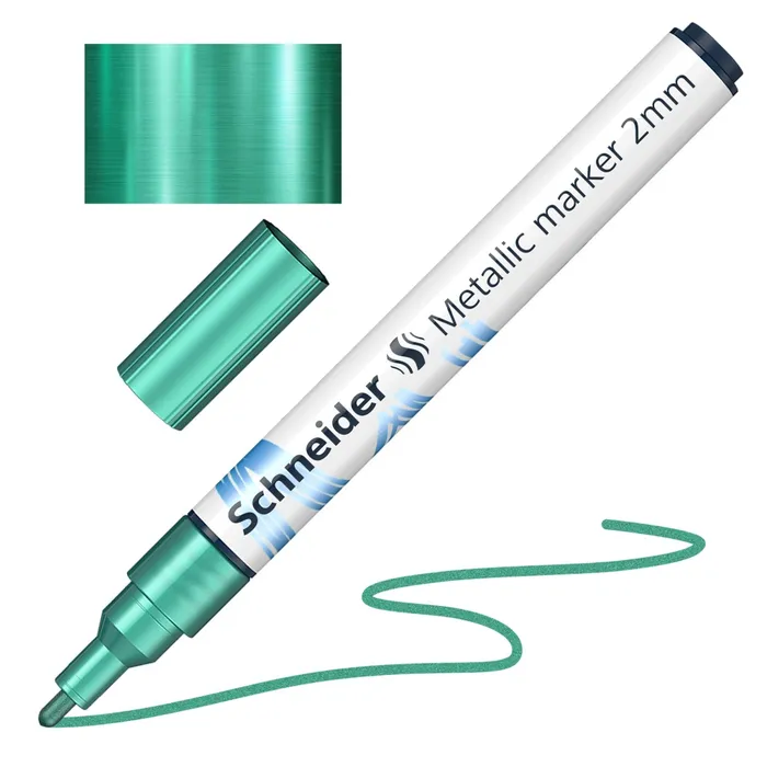 Hauptproduktbild Metalický popisovač Schneider Paint-It 011 zelený