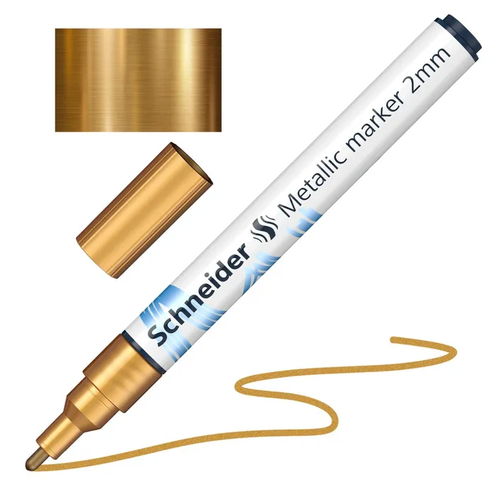 Hauptproduktbild Metalický popisovač Schneider Paint-It 011 zlatý