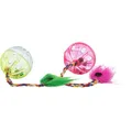 Weiteres Produktbild Rasselball mit Schwanz 4 cm (2 Stück)