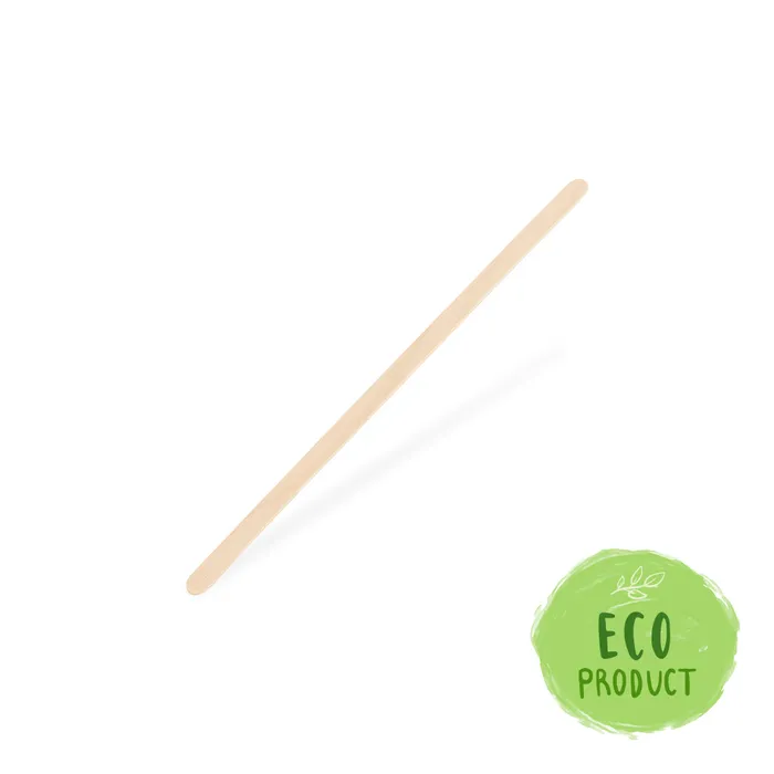 Hauptproduktbild Míchačka na kávu ze dřeva 14 cm [1000 ks]