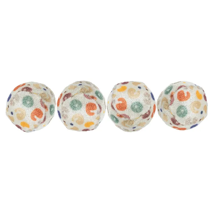 Hauptproduktbild Míčky leopardí motiv 4cm 4ks
