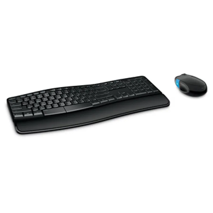 Hauptproduktbild Microsoft Sculpt Comfort Desktop Wireless Bluetooth, Ergonomická klávesnice s myší, AAA,