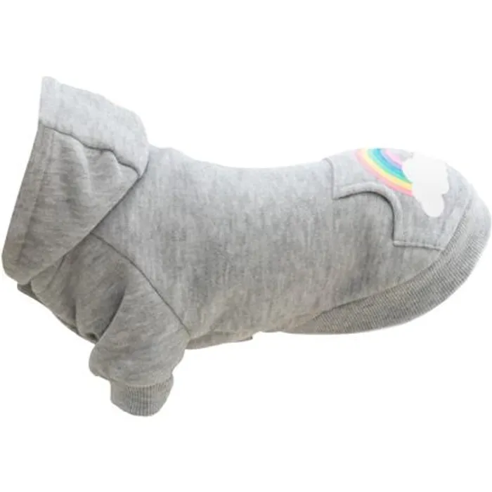 Hauptproduktbild Mikina s kapucí RAINBOW FALLS šedá XXS:21cm,hruď:32cm,krk:24cm