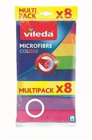 Micro-Tücher "Colors", VILEDA, 8 Stück