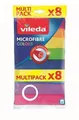 Micro-Tücher "Colors", VILEDA, 8 Stück