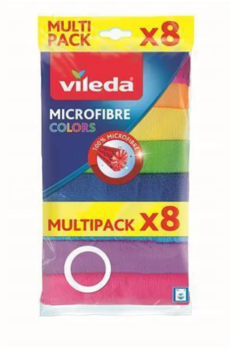 Hauptproduktbild Mikrohadříky “Colors”, VILEDA, 8ks