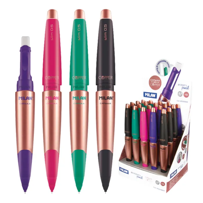 Hauptproduktbild Mikrotužka / Pentelka MILAN Capsule Copper Slim HB, 0.5 mm - mix barev