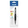 Mikrotusche / Pentel MILAN Capsule Slim HB, 0,5 mm + 2 Ersatzköpfe