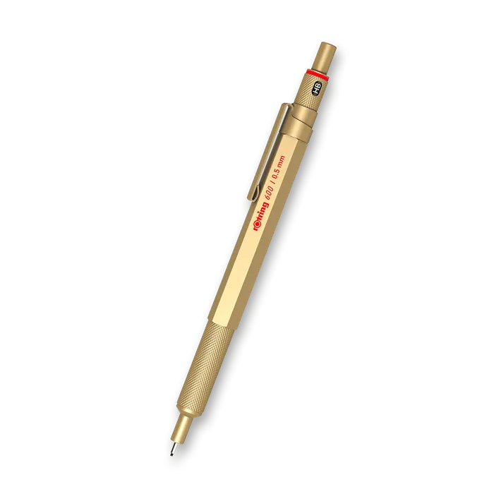 Hauptproduktbild Mikrotužka Rotring 600 Gold - 0,5 mm