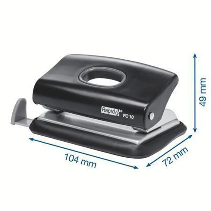 Hauptproduktbild Mini děrovačka Rapid FC10, Černá