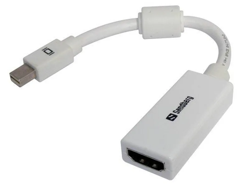 Hauptproduktbild mini DisplayPort - HDMI adaptér, M/F, SANDBERG