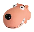 Mini-Hund BigHead 9 cm, mit Sound, Latex, HipHop