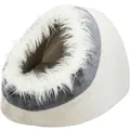 Weiteres Produktbild MINOU Plüschhöhle, 41 x 30 x 50 cm, beige/grau