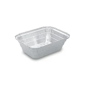 Schale (ALU) eckig 202 x 137 x 59 mm 940ml für Pasta [100 St.]