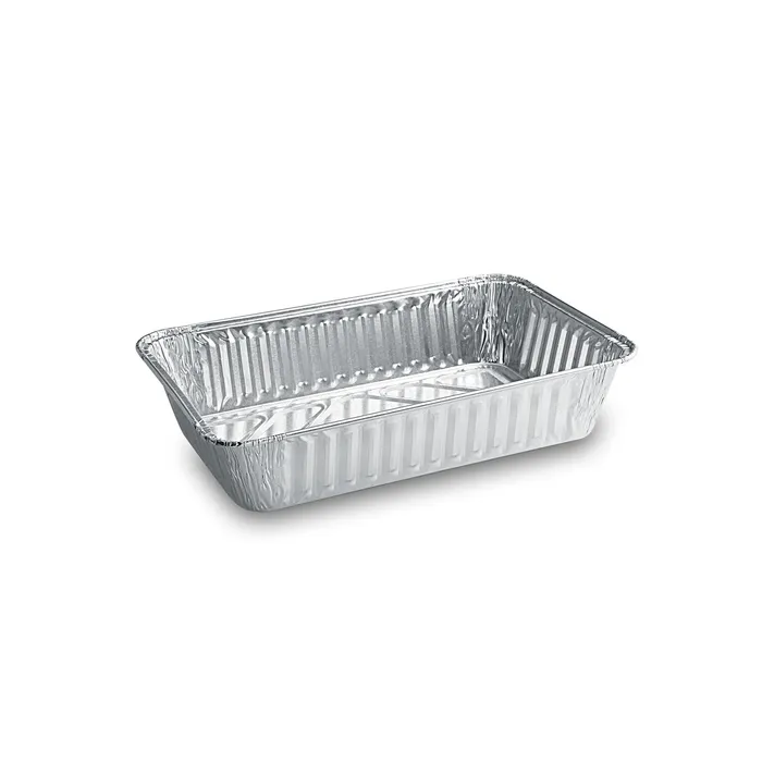 Hauptproduktbild Mísa na těstoviny hranatá ALU (800ml) 20,3x13,5x4cm [100 ks]