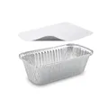 Schale (ALU) eckig 252 x 132 x 70 mm 1500ml + Deckel [5 Sets]