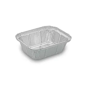 Schale (ALU) eckig 129 x 103 x 34 mm 250ml [100 St.]
