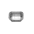Weiteres Produktbild Schale (ALU) eckig 129 x 103 x 34 mm 250ml [100 St.]