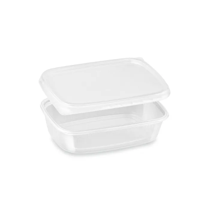 Hauptproduktbild Miska hranatá průhledná 125 ml + víčko (PP) [2 x 250 ks]