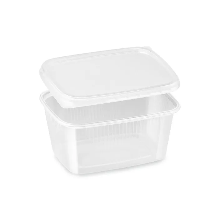 Hauptproduktbild Miska hranatá průhledná 250 ml + víčko (PP) [2 x 250 ks]