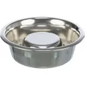 Schüssel für langsames Füttern, Edelstahl 0,6 l/ 17 cm