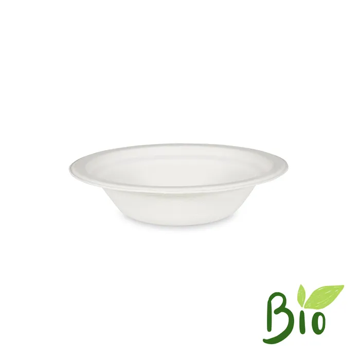 Hauptproduktbild Miska kulatá BIO cukrová třtina 300 ml, průměr 15 x 4,5 cm [50 ks]
