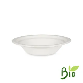 Schale Zuckerrohr-Bagasse durchmesser 180mm 400ml [50 St.]