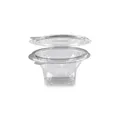 Rundbecher (rPET) mit Deckel klar 250ml [50 St.]